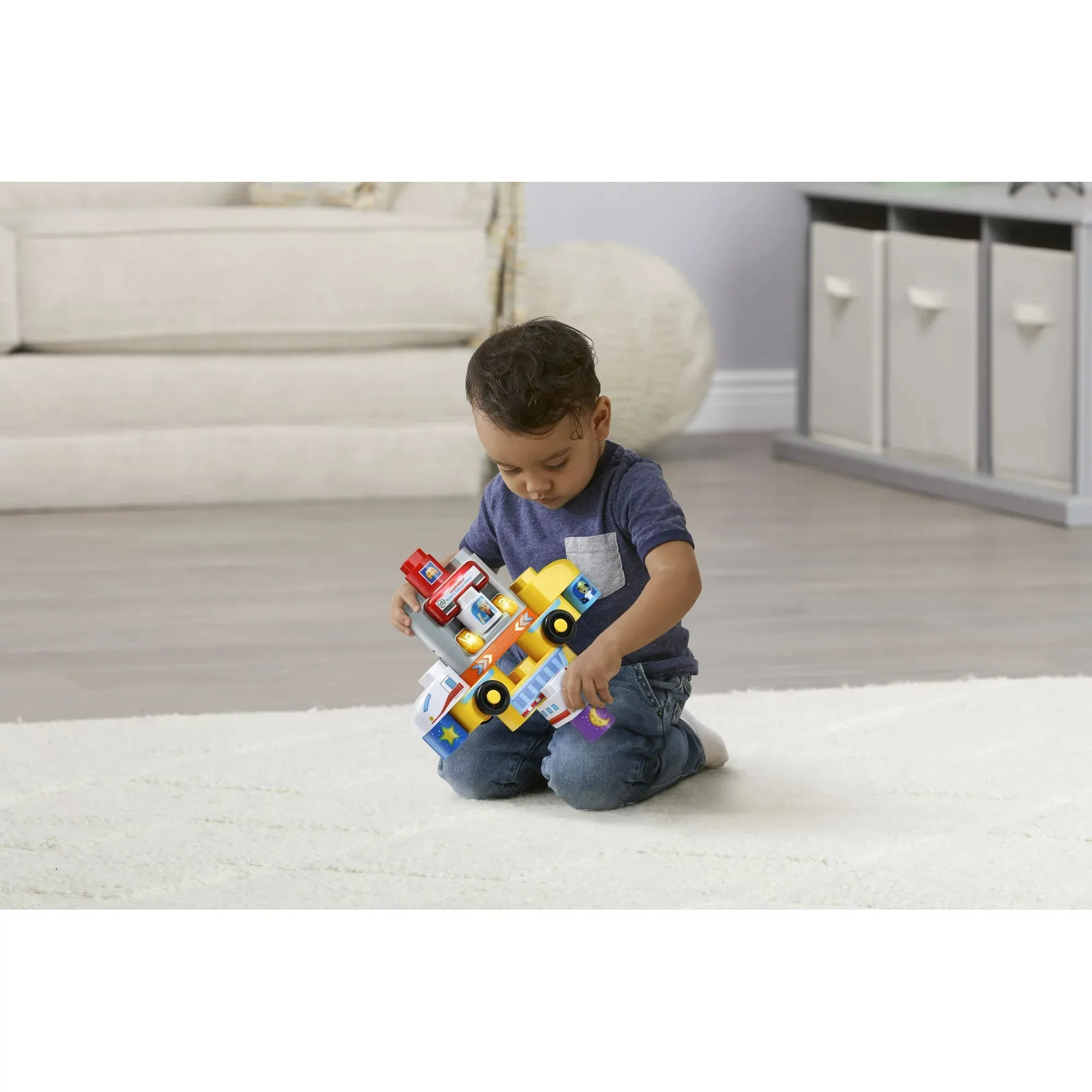 LeapFrog LeapBuilders Roads and Railways Vehicles With Smart Star