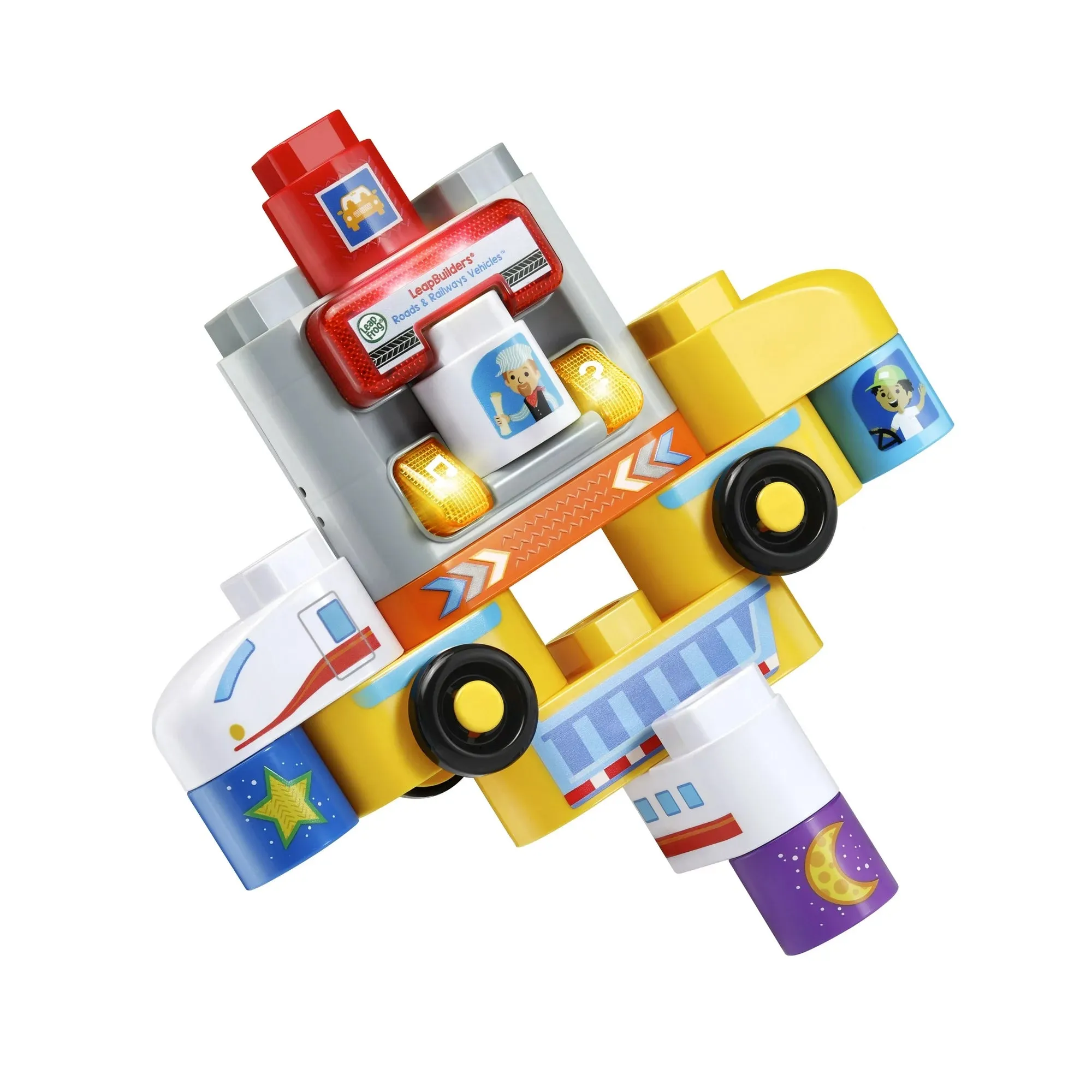 LeapFrog LeapBuilders Roads and Railways Vehicles With Smart Star