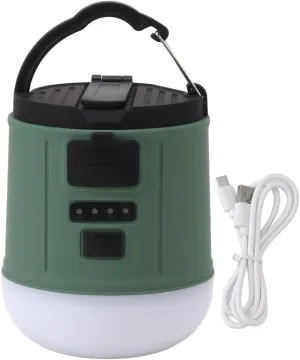LED Camping Lantern Hand Crank 9 Lighting Modes 2400mAh Rechargeable Lithium Battery Camping Tent Light Outdoor Emergency Survival Camping Light