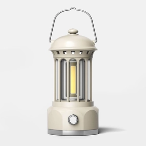 LED Camping Lanterns, Outdoor Portable Lights LED Lantern Vintage Lantern Hanging Waterproof Outdoor Camping Light Emergency Lanterns for Hiking, Hurricane (Rechargeable)