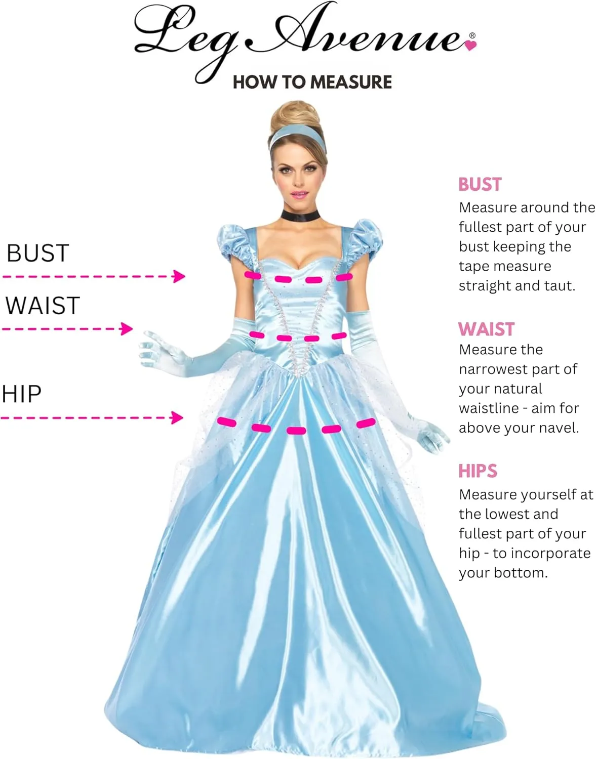 Leg Avenue Women's Classic Cinderella Costume