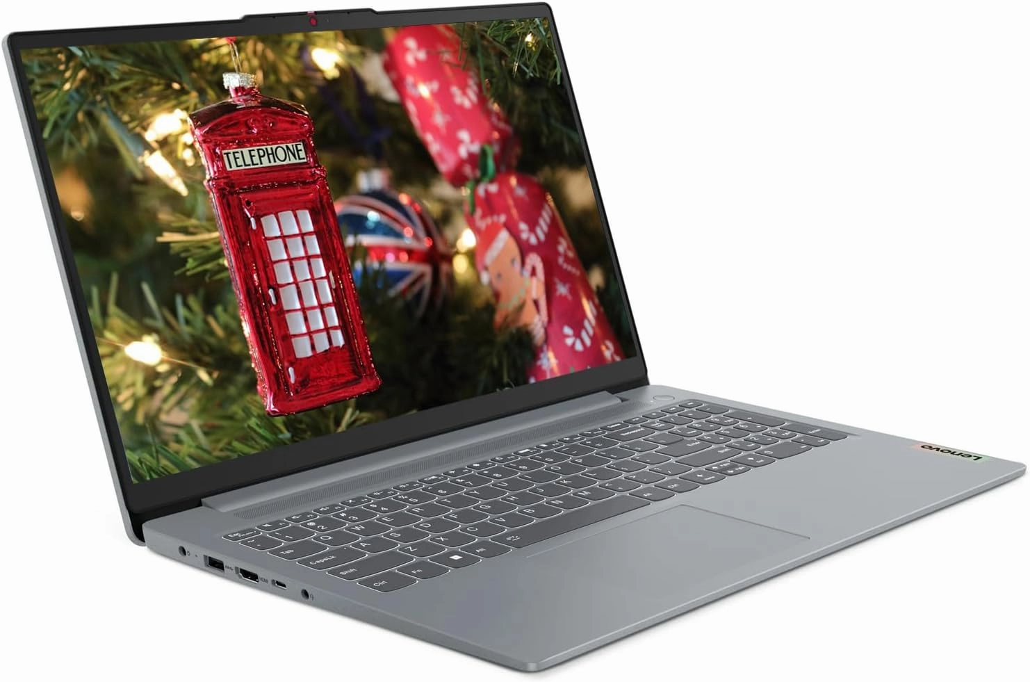 Lenovo IdeaPad Slim 3i Laptop, 15.6" FHD Display, Intel Core i3-N305 8-Core Processor, 8GB LPDDR5 RAM, 256GB SSD, Intel UHD Graphics, Wi-Fi 6, Bluetooth 5, Windows 11 S, Arctic Grey, EAT 64GB SD Card