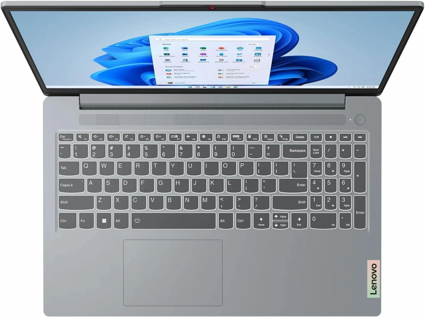 Lenovo IdeaPad Slim 3i Laptop, 15.6" FHD Display, Intel Core i3-N305 8-Core Processor, 8GB LPDDR5 RAM, 256GB SSD, Intel UHD Graphics, Wi-Fi 6, Bluetooth 5, Windows 11 S, Arctic Grey, EAT 64GB SD Card