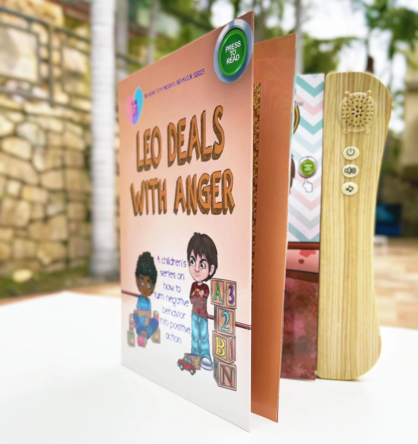 Leo Deals with Anger Sound Book for Kids with Autism | Montessori Autism Sensory books | Builds Social Skills, Emotional Learning & Communication | Neurodivergent Children's sound Books