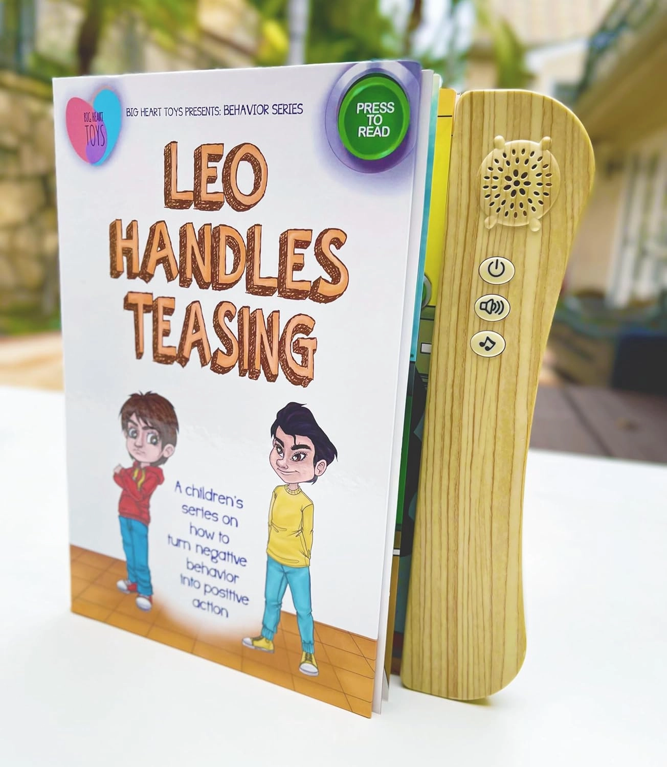 Leo Handles Teasing Sound Book for Kids with Autism | Montessori Autism Sensory Books | Builds Social Skills, Emotional Learning & Communication | Neurodivergent Children's Sound Books
