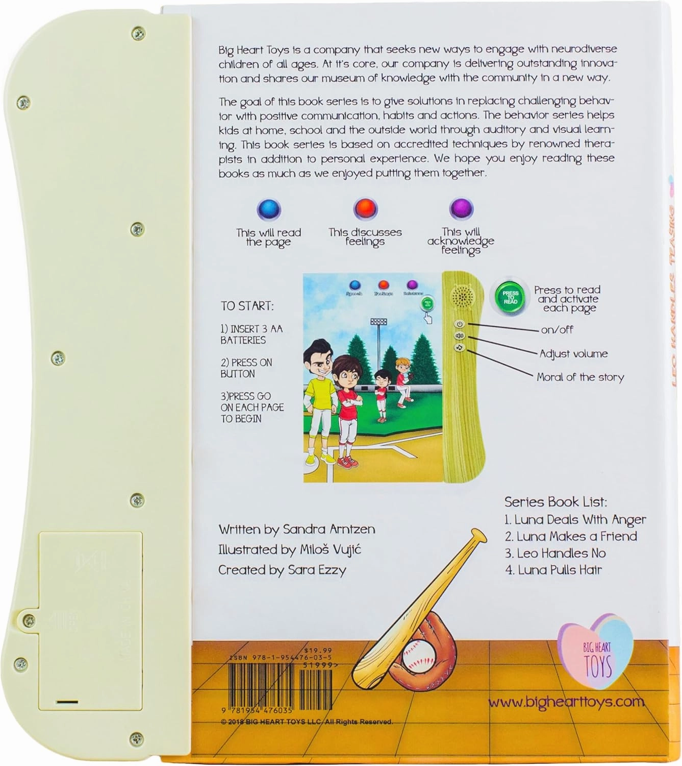 Leo Handles Teasing Sound Book for Kids with Autism | Montessori Autism Sensory Books | Builds Social Skills, Emotional Learning & Communication | Neurodivergent Children's Sound Books