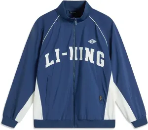 LI-NING Sports Trend Series Men's Anti Splash Loose Sports Windbreaker AFDU843