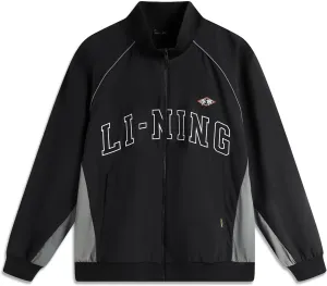 LI-NING Sports Trend Series Men's Anti Splash Loose Sports Windbreaker AFDU843