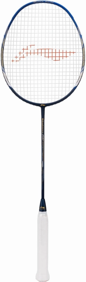 LI-NING WINDSTORM 700 SPECIAL EDITION BADMINTON UNSTRUNG CARBON FIBER RACKET (NAVY/BLUE)