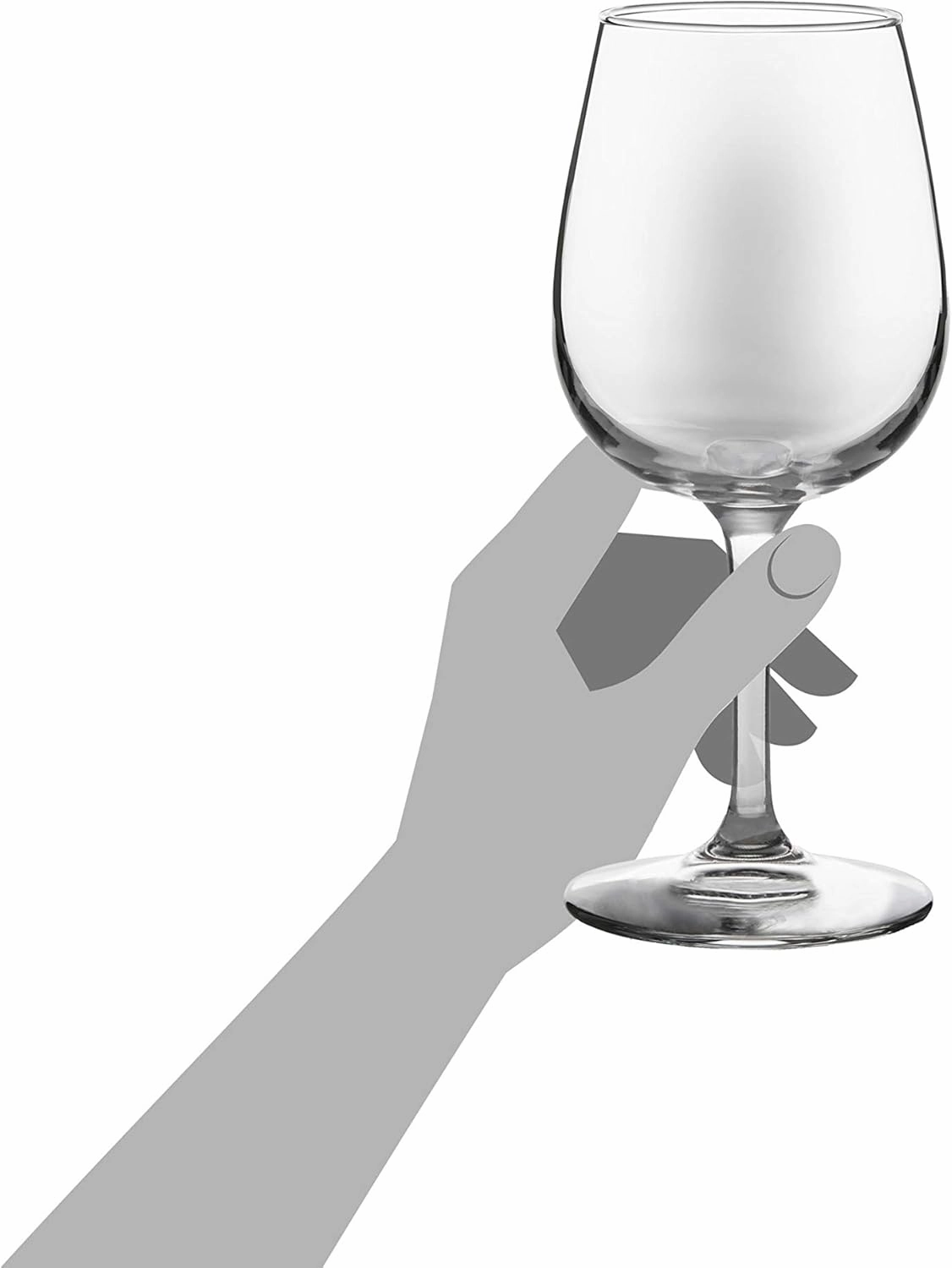 Libbey All Purpose Wine Glasses, Classic, Stemmed Red and White Wine Glasses Set of 12, 12.75 Oz Party Wine Glasses for Weddings, Birthdays & More