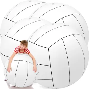 Libima 27 Inch Giant Inflatable Volleyball Large Beach Pool Games Toys for Outdoor Activity Themed Party