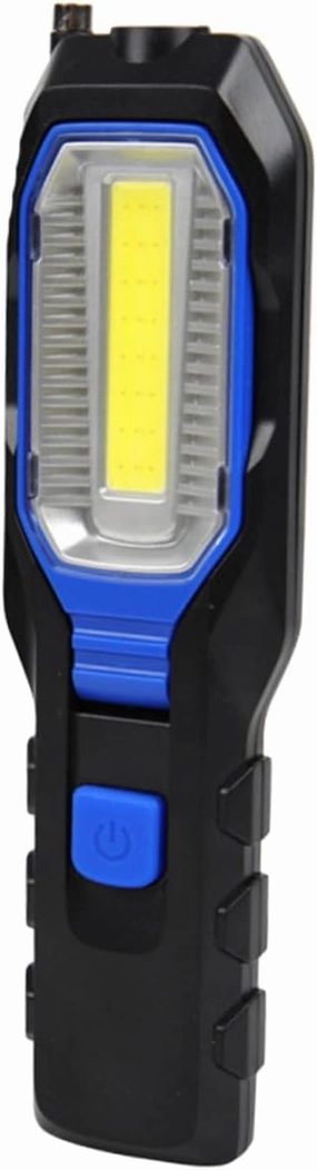 Lightweight Inspection Torch Portable Work Light Cob Led Rechargeable Lantern for Emergency Car Repair Random