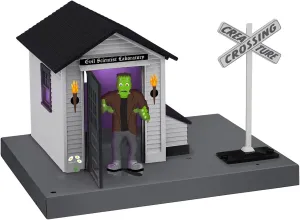 Lionel Frankenstein’s Monster Plug-Expand-Play Gateman O Gauge Model Train Accessory