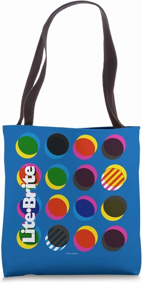 Lite-Brite Color Pegs Tote Bag