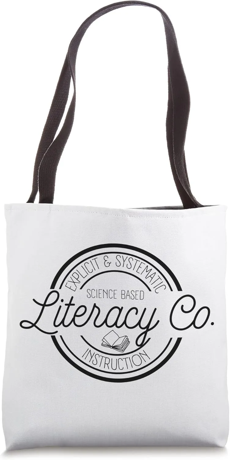Literacy Co Explicit and Systematic Instruction Reading Tote Bag