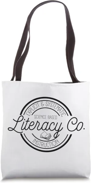 Literacy Co Explicit and Systematic Instruction Reading Tote Bag