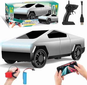 LITTCO 1:14 Remote Control Car Pick-up Truck, High Speed RC Car with Light and Loadspace, 3 RC Methods, Wireless RC Cars for Kids, Gifts for Kids, Boys and Girls