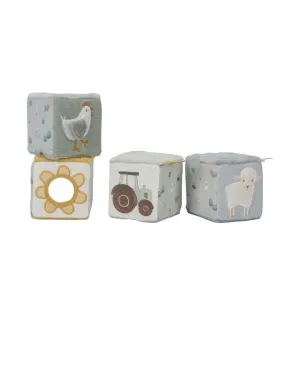 Little farm Soft Cube Set