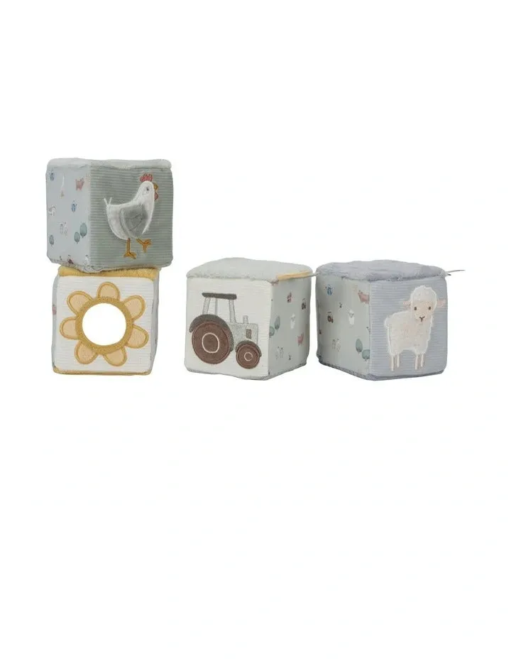 Little farm Soft Cube Set