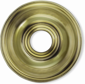 Livex Lighting 8217-01 Traditional Ceiling Medallions Collection Finish, Antique Brass 0.1 x 0.1 x 1