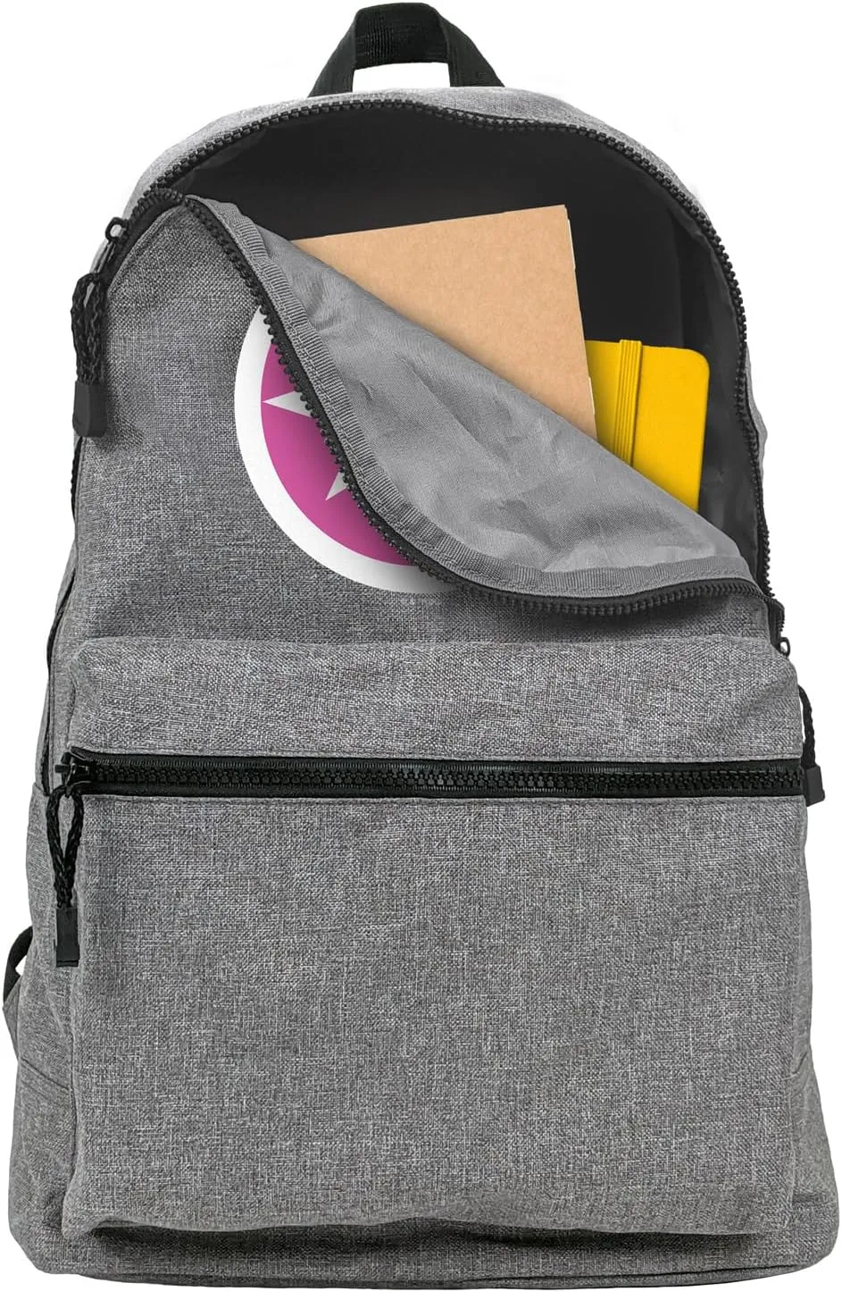 LOGOVISION Green Lantern Core Blackest Night Star Sapphire Lightweight Backpack for Work School Daily Use Packable for Travel