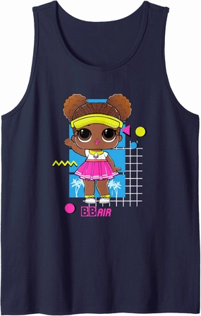 LOL Surprise Cute Court Champ Doll BB Air Retro Big Poster Tank Top