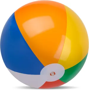 LovesTown 33Inch Large Beach Balls, Inflatable Pool Ball for Summer Beach Swimming Pool Party