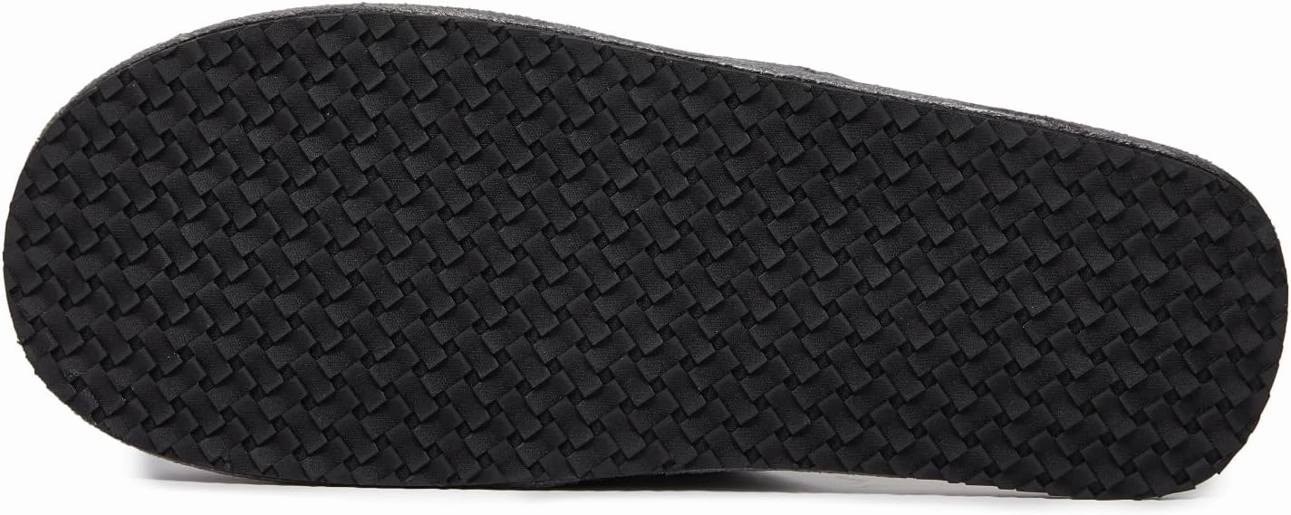 Lucky Brand Micro-Suede Scuff Indoor Slippers for Men with Plush Lining