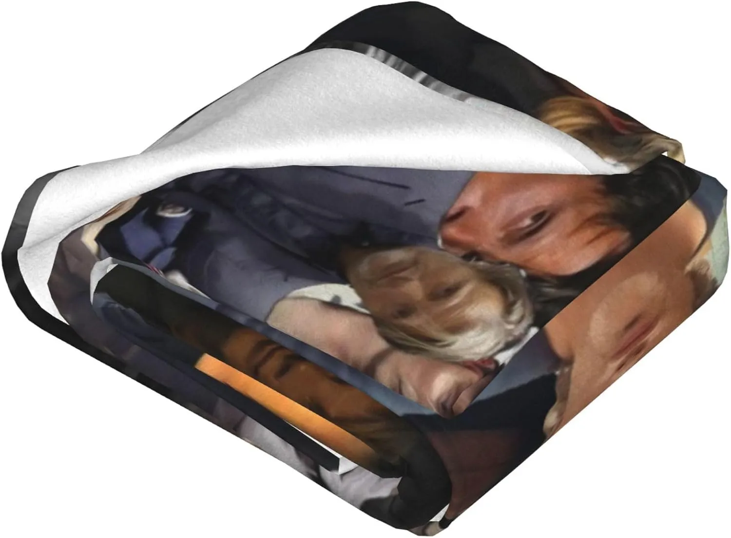 Mads Mikkelsen Blanket Flannel Fleece Printed Throw Blankets Ultra Soft Micro Warm Blanket for All Season Bedding Chair Sofa Couch Bed 50"x40"