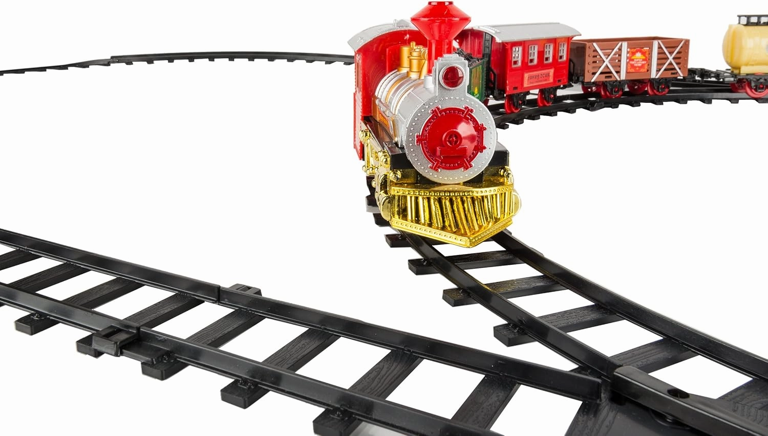 Maggie Toy Train Wild West Adventure 16 Pcs Set: Explore The Untamed Frontier with The Rocky Mountain Train Set