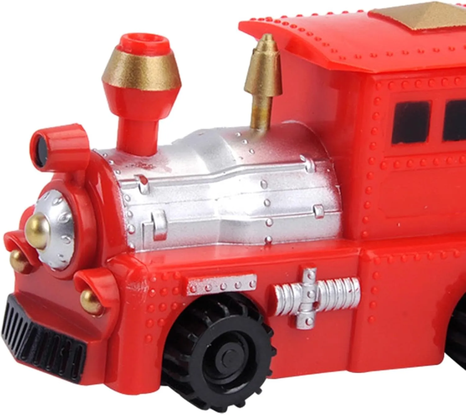 Magic Track Cars Toy Vehicle, Inductive Car That Follows Drawn Black Lines, Educational Scribing Small Stem Toy with Marker Pen for Kids (Train)