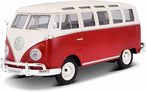 Maisto 31956 - VW Bus Samba 1:25, Colors May Vary