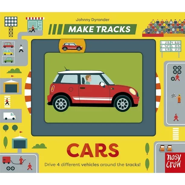 Make Tracks: Make Tracks: Cars (Board book)