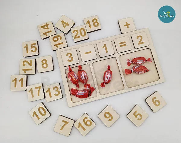 Math Number Board To learn Mathematics Basic
