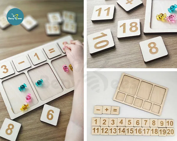 Math Number Board To learn Mathematics Basic