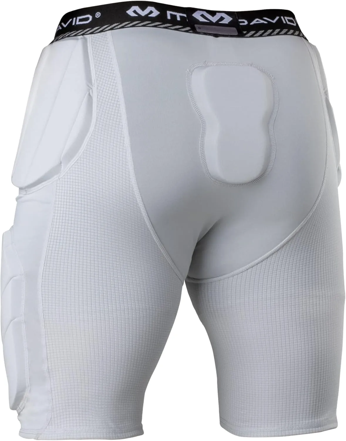 McDavid Youth Integrated 5-Pad Girdle, Durable & Breathable Padded Support with Hard-Shell Thigh Guards Football Kids