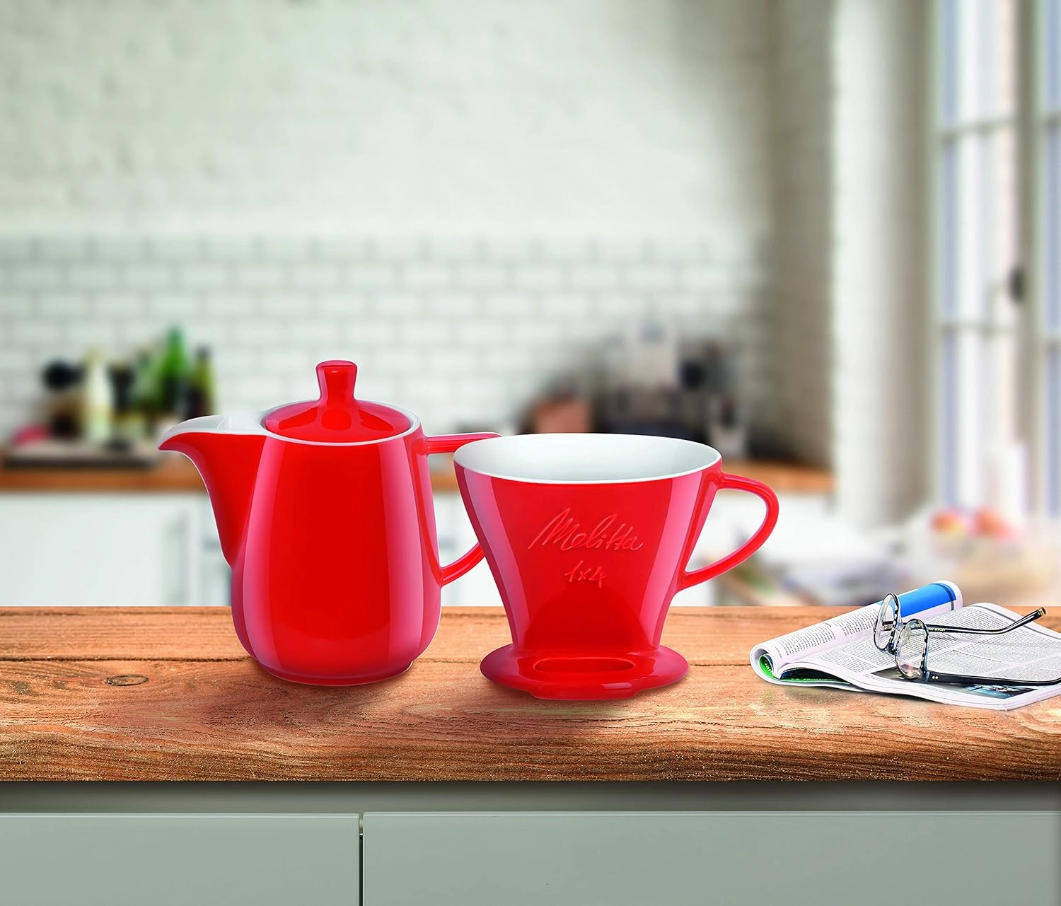 Melitta Jug Porcelain Coffee Pot 0.6 L White