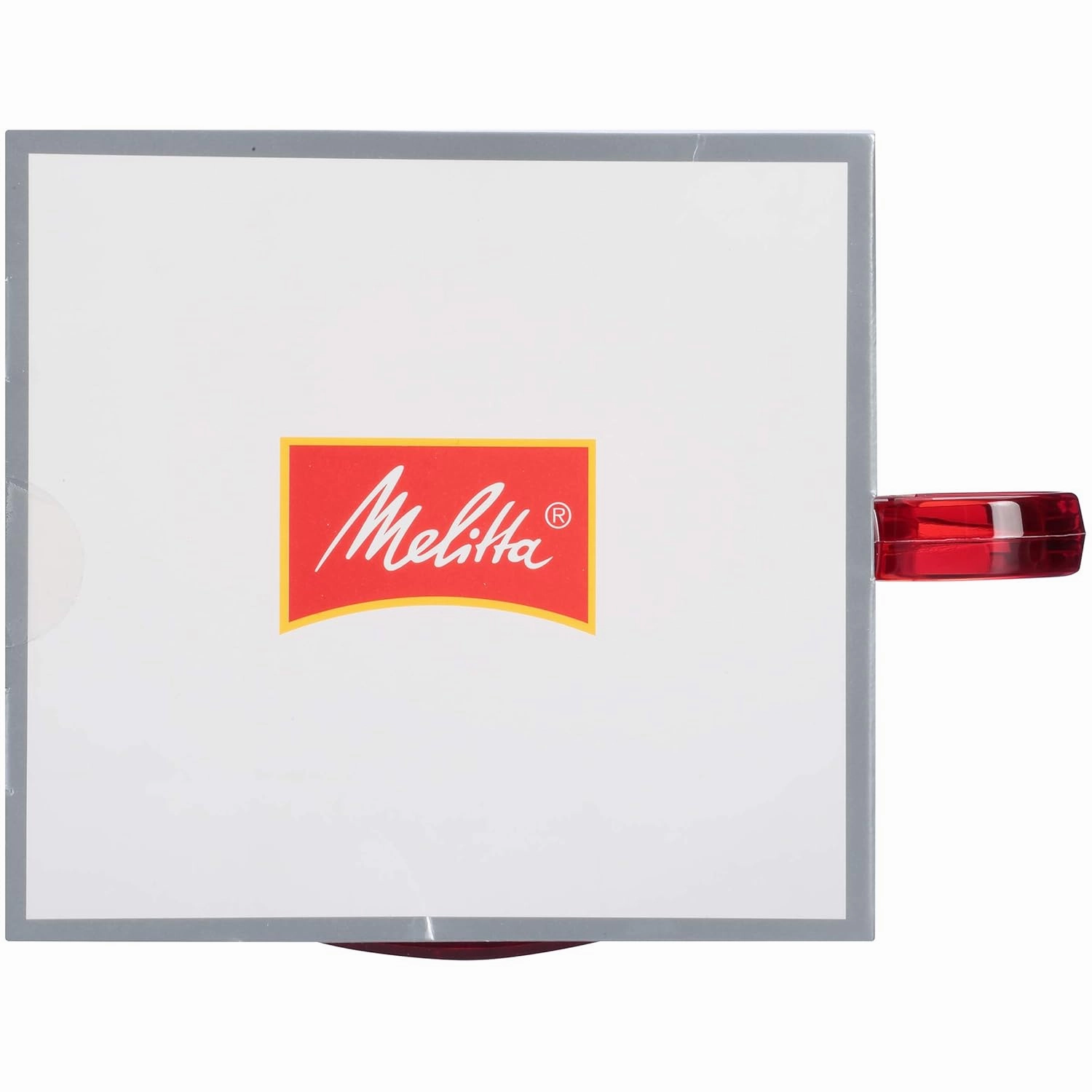 Melitta Signature Series 1 Cup Pour-Over Coffee Brewer, Tritan Red