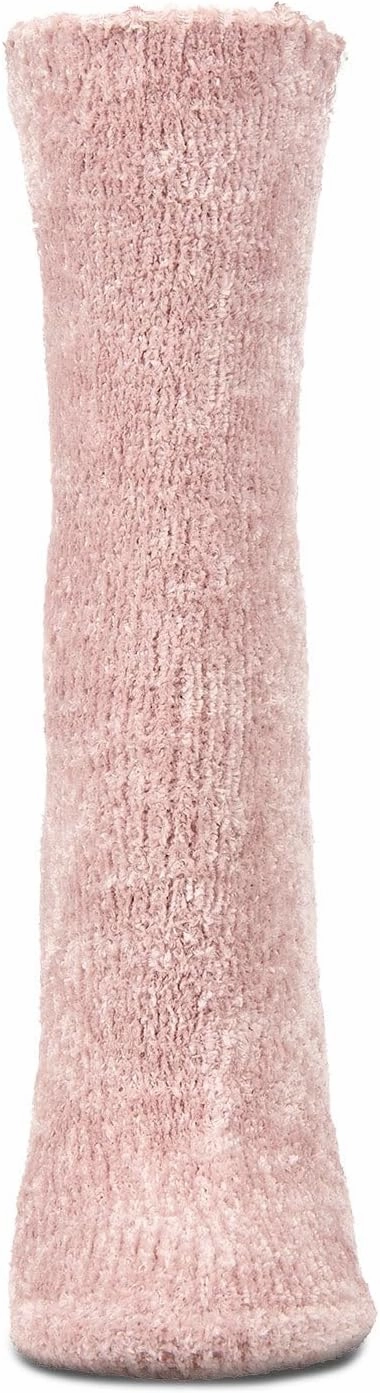 MeMoi Women's Velour Luxe Plush Crew Socks