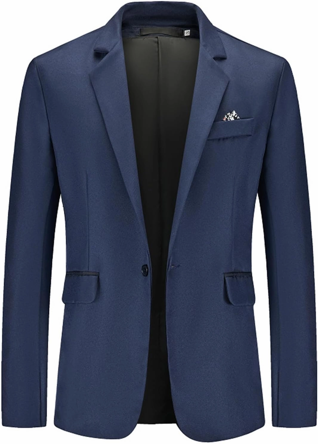 Men's Blazer Jacket Lightweight Casual Sport Coat Classic One Button Stretch Blazer Suit Jacket Sport Coat