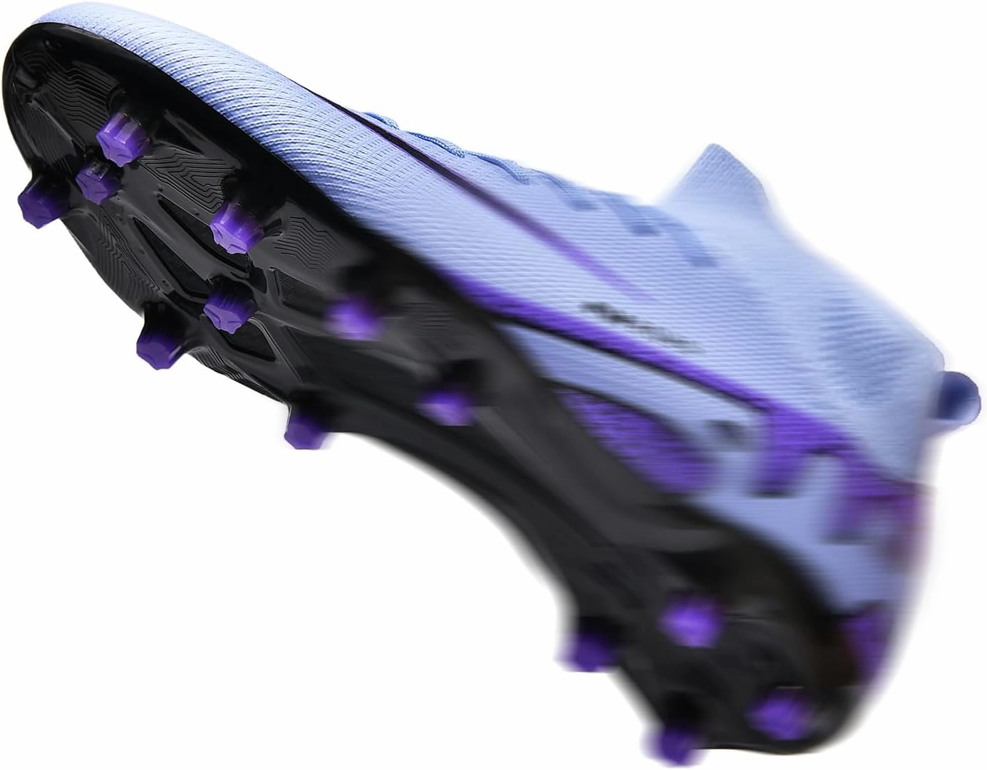 Mens High-Top Soccer Cleats Womens Turf Football Shoes Boys Girls Lightweight Youth Professional Indoor Outdoor AG Black Purple Pink
