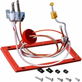 MENSI Replacement Pilot For SP20075 SP20305A,SP20127, SP20305B, AP13243 Pilot and Igniter Assembly Kit for Natural Gas Water Heater, Compatible for Rheem, PROTECH, GE, Richmond Part