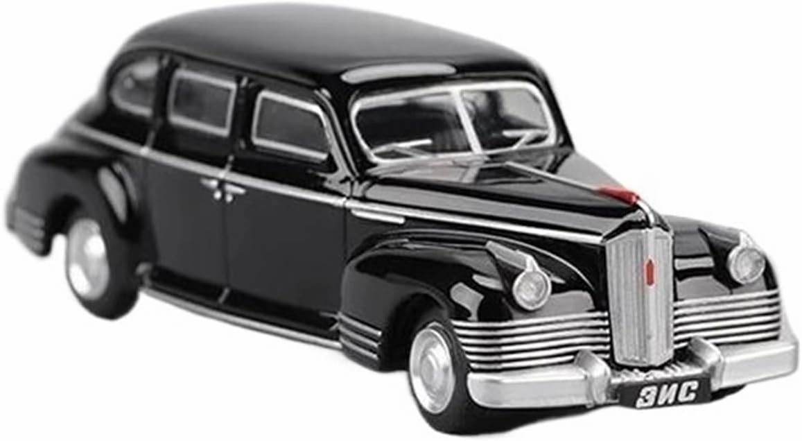Metal Die Cast Toy Cars 1:64 for Giz ZIS-110 ZIS Alloy Diecasts Vehicles Car Model Classic Cool Mini Toy Black for Home Or Office Décor
