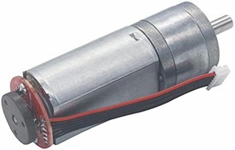 Micro DC Encoder Motor Electric 12V Metal Gear Motor Reduction Speed 38RPM To 480RPM DIY Engine Robot Model Car Toys JGA20-180 - (Speed(RPM): 12V 120rpm)