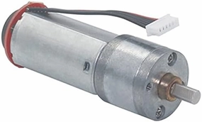 Micro DC Encoder Motor Electric 12V Metal Gear Motor Reduction Speed 38RPM To 480RPM DIY Engine Robot Model Car Toys JGA20-180 - (Speed(RPM): 12V 120rpm)
