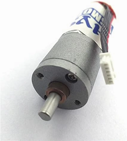 Micro DC Encoder Motor Electric 12V Metal Gear Motor Reduction Speed 38RPM To 480RPM DIY Engine Robot Model Car Toys JGA20-180 - (Speed(RPM): 12V 120rpm)