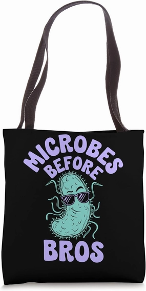 Microbiology Art Enthusiast Lab Life Microbial Science Fun Tote Bag