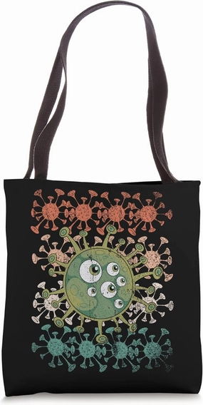 Microbiology Biologist Science Biology Cultured Bacteria Tote Bag