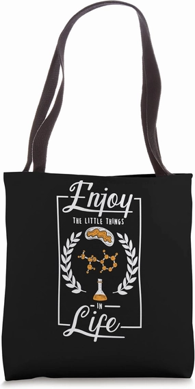 Microscope Microbiology Laboratory Biology Science Tote Bag