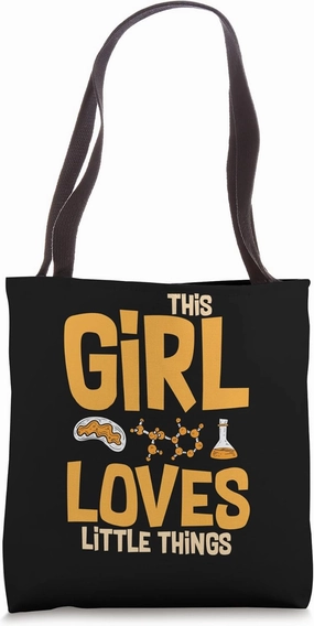 Microscope Microbiology Laboratory Biology Science Tote Bag